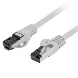 Cable red lanberg latiguillo cat.8.1 s - ftp lszh cu 2m gris fluke passed