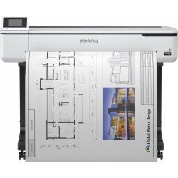 Plotter epson surecolor sc - t5100 a0 36 pulgadas -  2400ppp -  1gb -  usb -  red -  wifi -  wi-PC