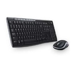 Teclado + mouse logitech mk270 optico