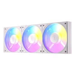 Ventilador caja antec connect120 reverse argb 3x 120mm blanco