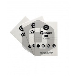 Laminas de proteccion frontales qcharx hidrogel hd qx1 lite 50 unidades