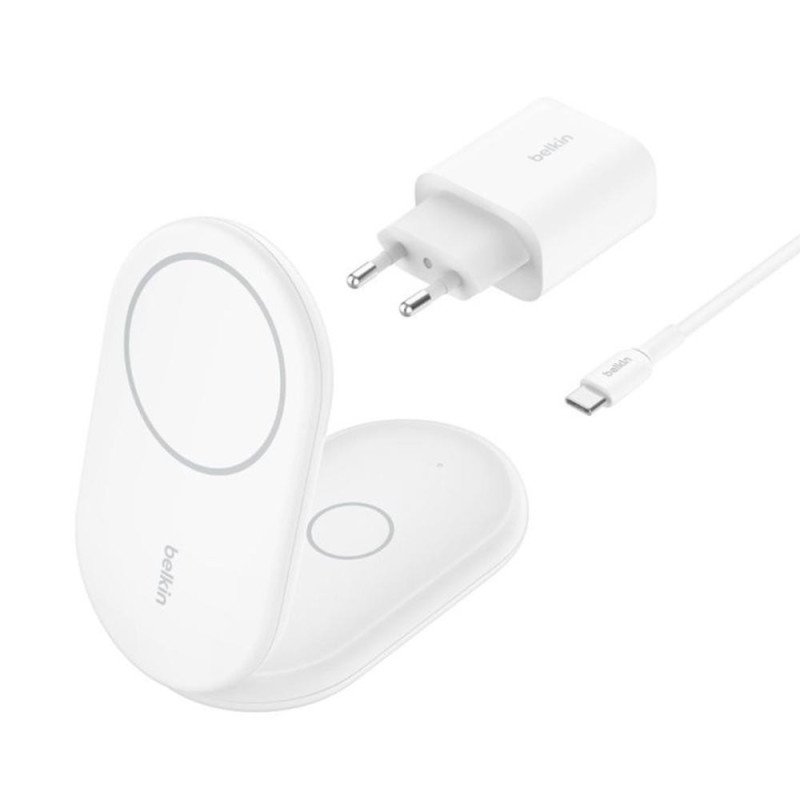 Base de carga inalambrica belkin wiz028vfwh blanca