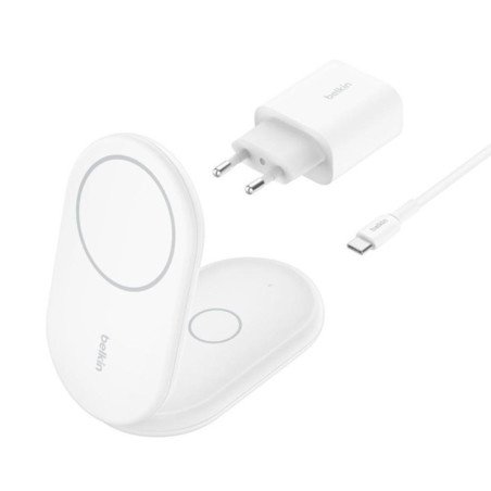 Base de carga inalambrica belkin wiz028vfwh blanca