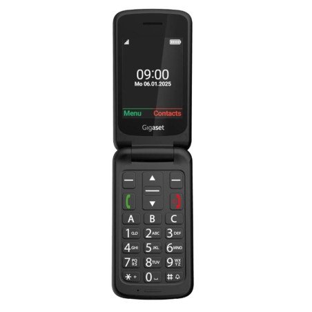 Telefono movil gigaset gl595 negro mayores
