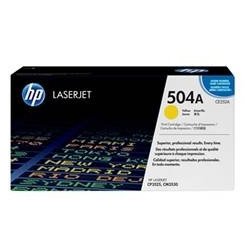 Toner hp 504a ce252a amarillo 7000
