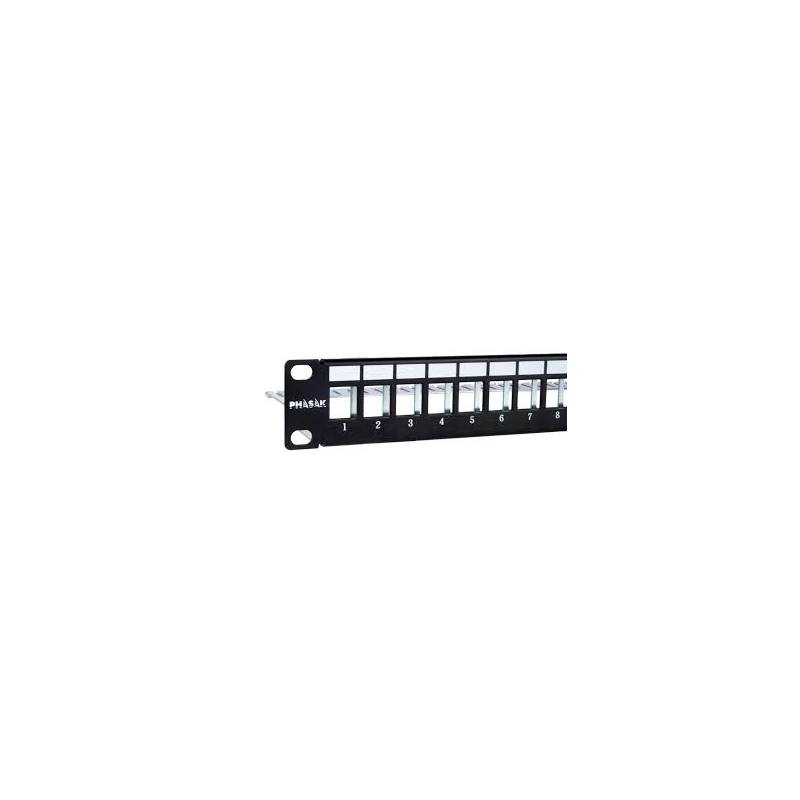 Panel frontal armario rack 19 pulgadas phasak