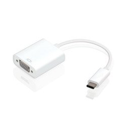 Cable adaptador ewent usb tipo c a vga - macho - hembra