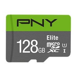 Tarjeta memoria micro sd elite pny 128gb clase 10 uhs - i u1