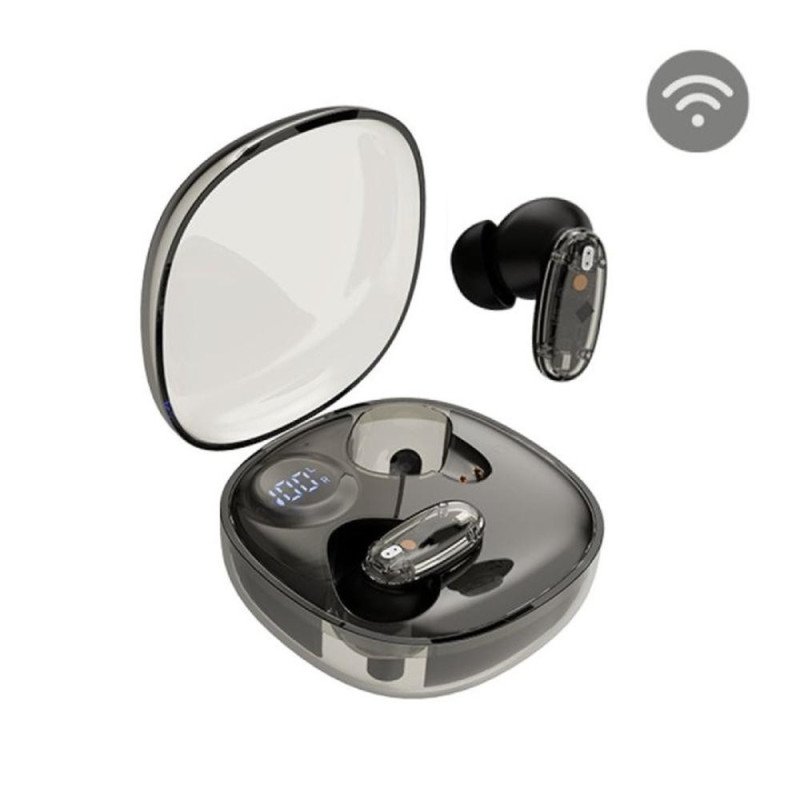 Auriculares mars gaming mhib2 inalambrico negro
