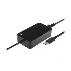 Cargador usb tipo c ewent ew3981 para portatiles 45w