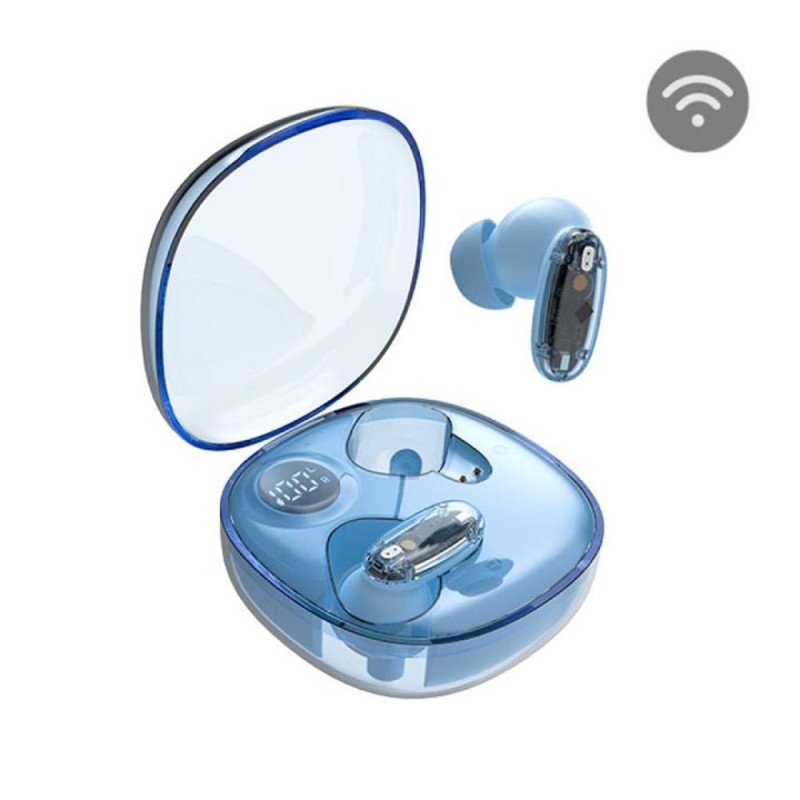 Auriculares mars gaming mhib2 inalambrico azul
