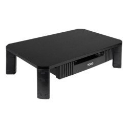 Elevador soporte de monitor tooq tqmmpd02 multiusos con cajon