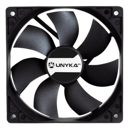 Ventilador caja unykach 120mm negro