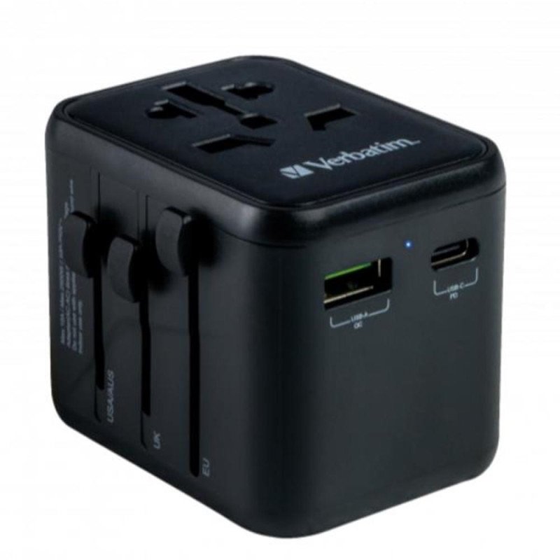 Cargador universal verbatim uta - 02 20w