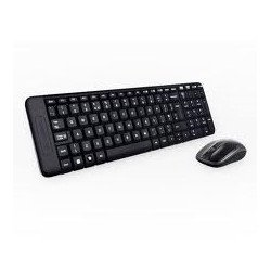 Teclado + mouse logitech mk220 optico