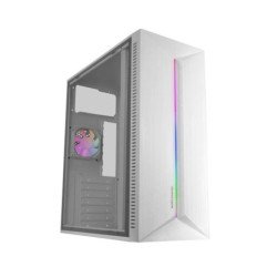 Caja ordenador mars gaming mcblaze atx frgb cristal templado blanca