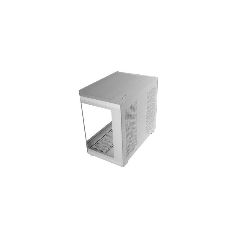 Caja ordenador mars gaming mc3tcoremw matx cristal templado blanca