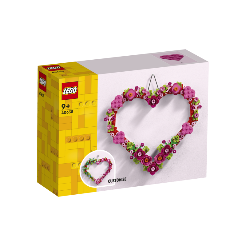 Lego corazon decorativo