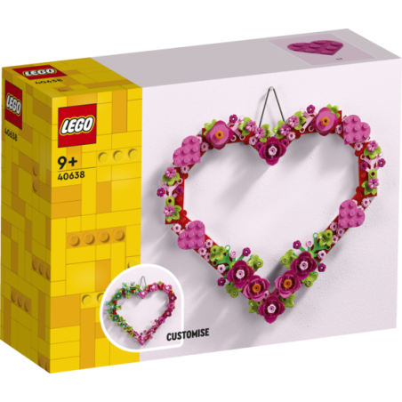 Lego corazon decorativo