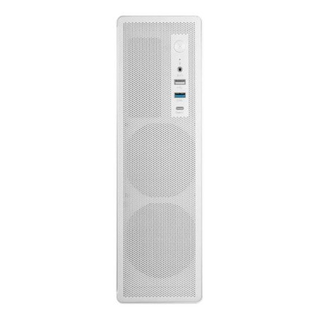 Caja ordenador tacens aeroslim500 matx blanca fuente 500w