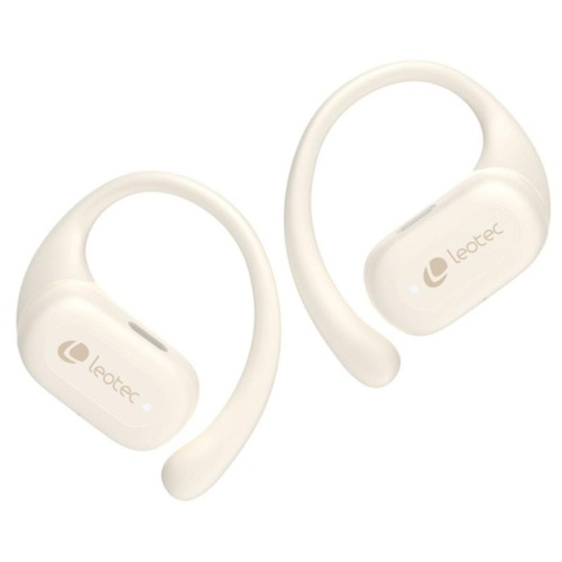 Auriculares leotec open air zenith sport inalambrico beige