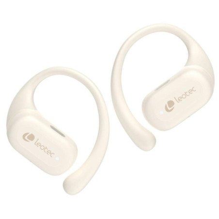 Auriculares leotec open air zenith sport inalambrico beige
