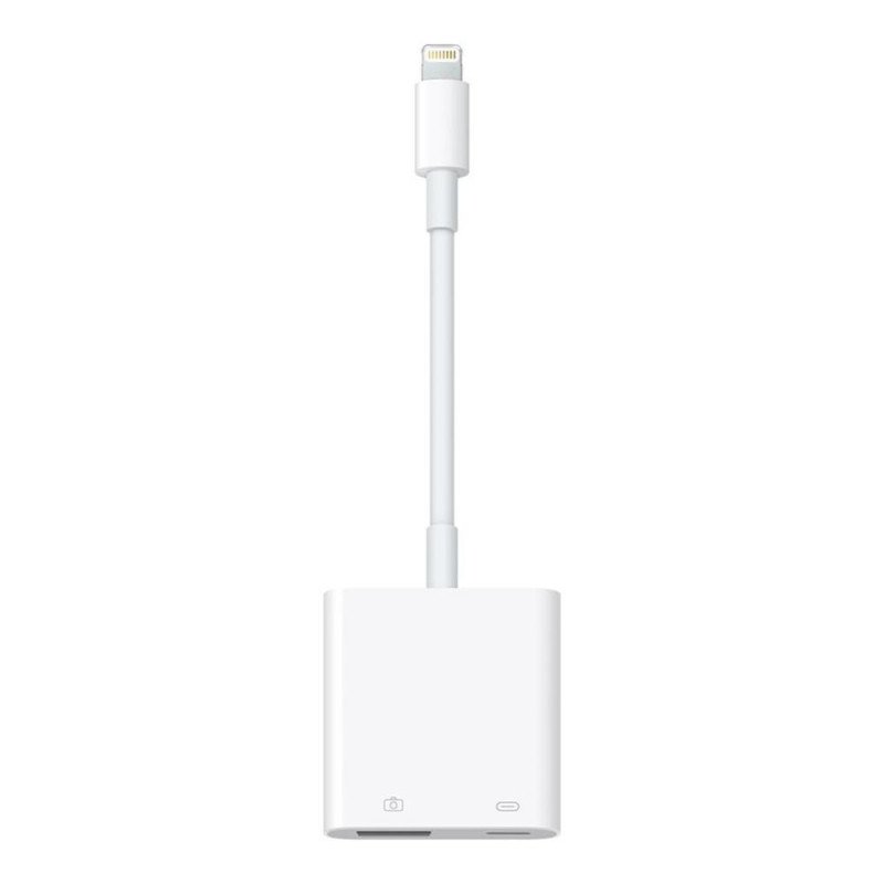 Adaptador lightning a usb tipo a - lightning apple macho - hembra