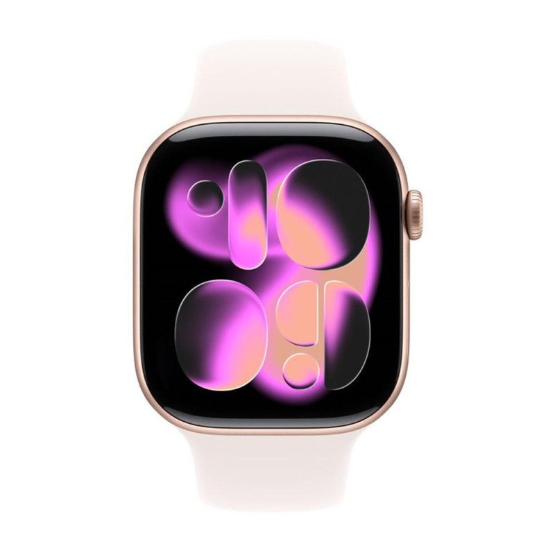 Smartwatch apple watch series 11 gps gold pink case sport loop s - m