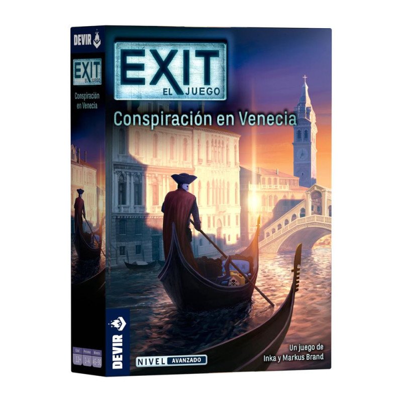 Juego de mesa exit: conspiracion en venecia
