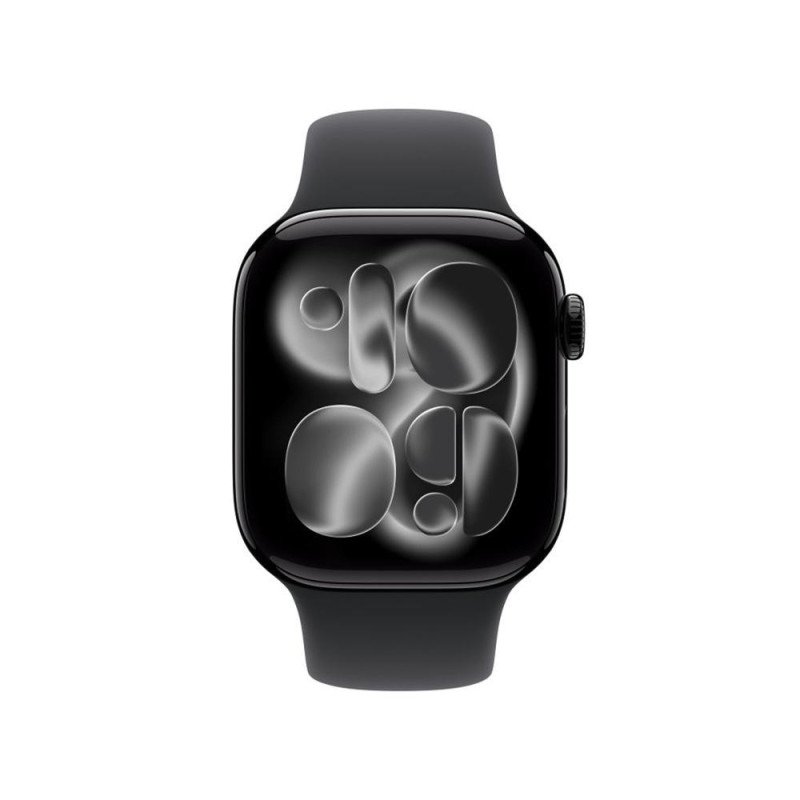 Smartwatch apple watch s11 gps + cellular 42mm black aluminium case black sport band m - l