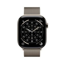 Smartwatch apple watch s11 gps + cellular 46mm natural titanium case natural milanese loop s - m