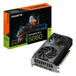 Tarjeta grafica gigabyte rtx 5060 windforce 8gb max gddr7 - 3x dp - 1x hdmi pci express 5.0
