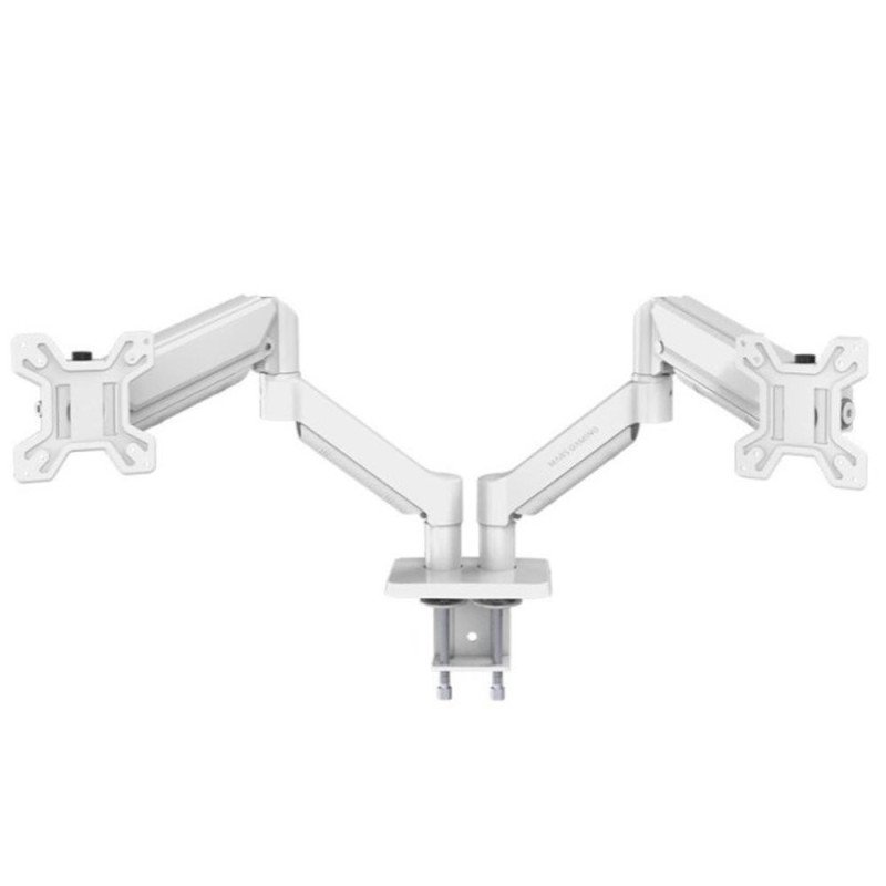 Soporte de mesa gas mars gaming vesa hasta 32 pulgadas 100x100 max 10kg blanco