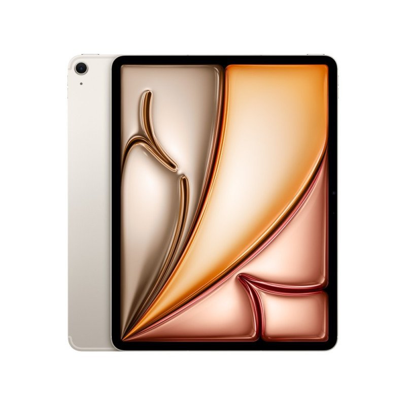 Apple ipad air 13 pulgadas 12gb 256gb wifi + cellular starlight - ips - chip m4 - 12mpx