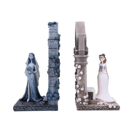 Sujetalibros la novia cadaver emily y victoria