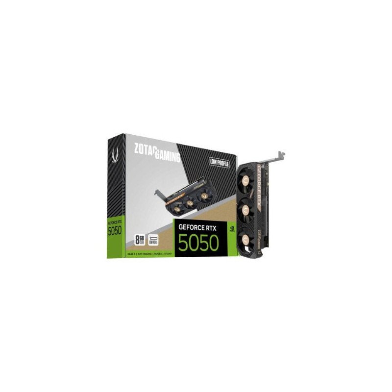 Tarjeta grafica zotac gaming rtx 5050 8gb gddr6 - 2x dp - 1x hdmi pci express 5.0