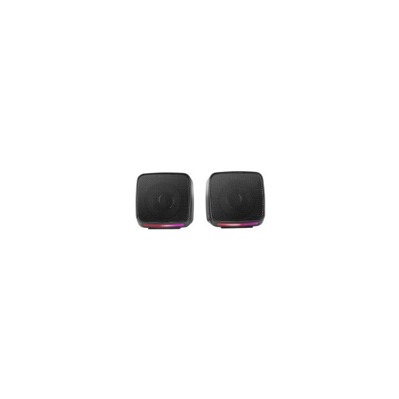 Altavoces mars gaming 2.0 mspro rgb negro