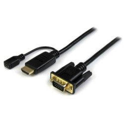 Cable vga a hdmistartech 0.91m - macho - macho - hembra - negro