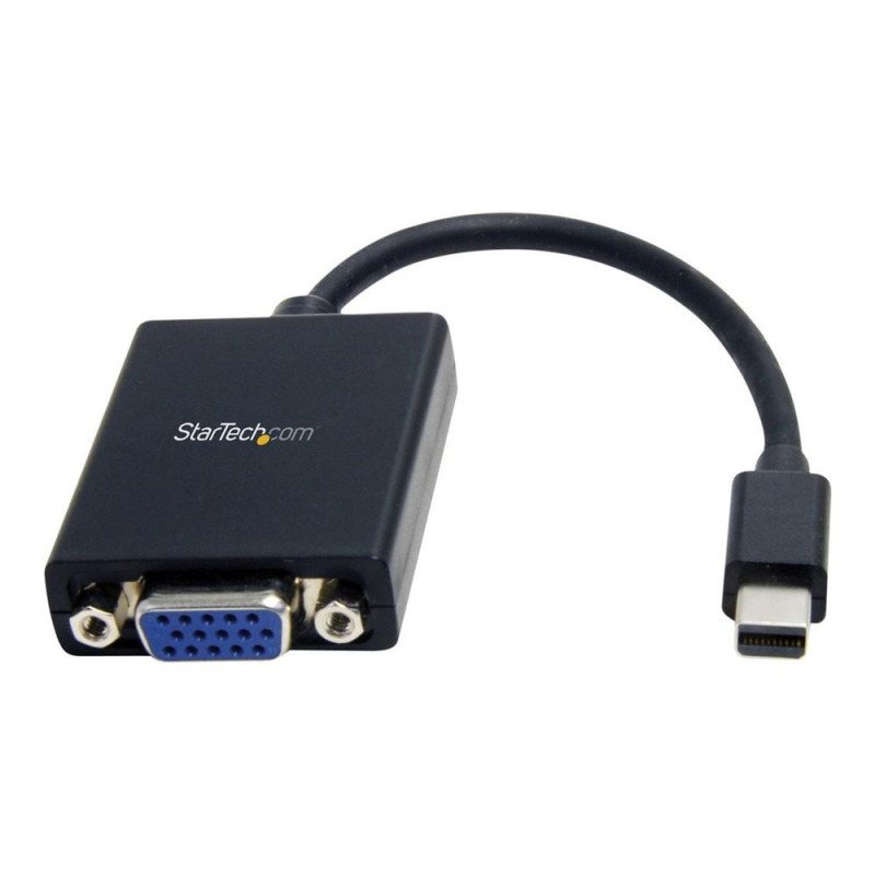 Adaptador mini dp a vga startech 0.13m - macho - hembra - negro
