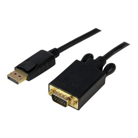 Cable displayport a vga startech 3.05m - macho - macho - negro