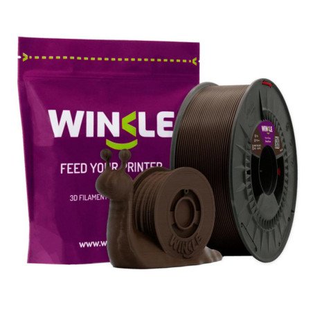 Filamento marron ebano winkle pla - hd - 1.75mm - impresora 3d - 1 kg