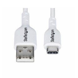 Cable usb tipo a a usb tipo c startech 1m - macho - macho - blanco