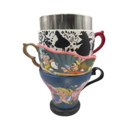 Copa decorativa enesco alicia en el pais de las maravillas