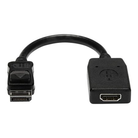 Adaptador displayport a hdmi startech 0.24m - macho - hembra - negro