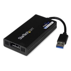 Adaptador usb 3.0 a displayport startech macho - hembra - negro