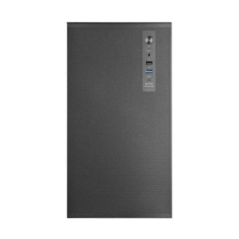 Caja ordenador mars gaming mc - meshpro matx negra