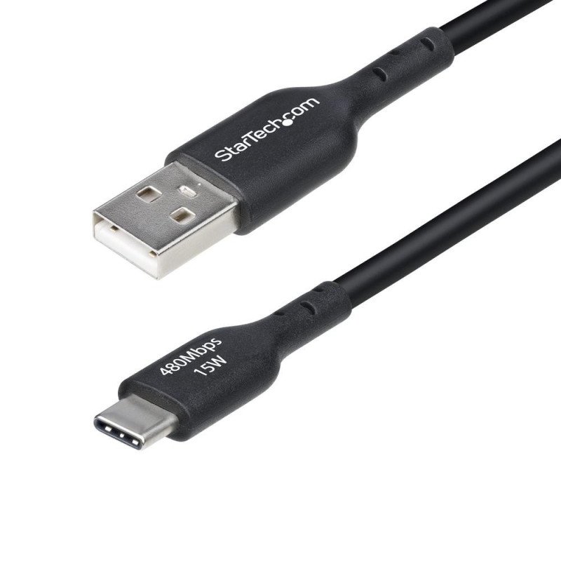 Cable usb tipo a a usb tipo c startech 3m - macho - macho - negro