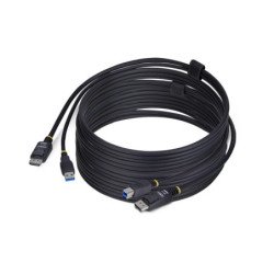 Cable displayport - usb tipo a a displayport - usb tipo b startech 3m - macho - macho - negro