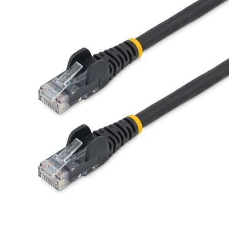 Cable de red startech latiguillo rj45 lszh utp cat6 1m negro
