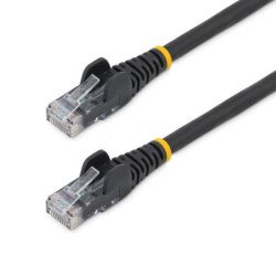 Cable de red startech latiguillo rj45 lszh utp cat6 2m negro